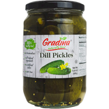 Dill Pickles (Gradina) 24oz - Parthenon Foods