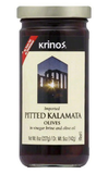 Kalamata Pitted Olives (krinos) 8oz - Parthenon Foods