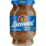 Lowensenf Bavarian Style Sweet Mustard, 10.2 oz (290g) Jar - Parthenon Foods