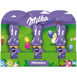 Milka Chocolate Easter Bunny, Alpine Milk, (3 x 15g) - Parthenon Foods
