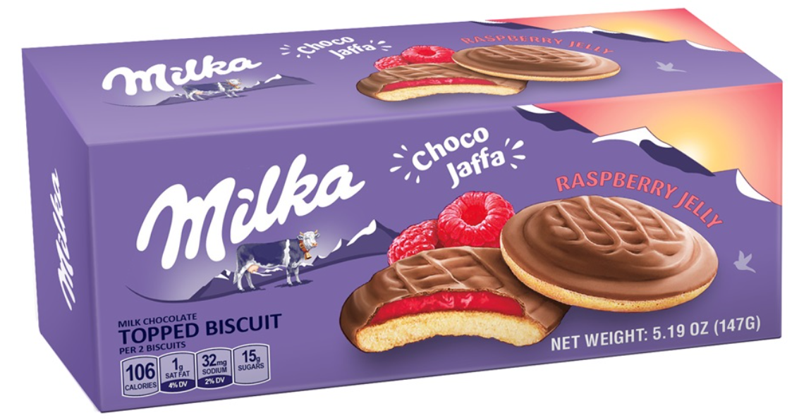 Milka Choco Dessert, Raspberry Jelly, 147g – Parthenon Foods