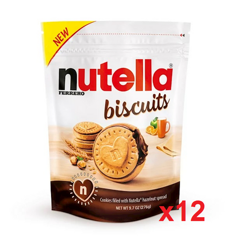 Nutella Biscuits, CASE (12 x 9.7 oz) - Parthenon Foods