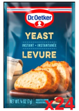 Yeast Levure (oetker) CASE (24 x (7gx3pk)) - Parthenon Foods