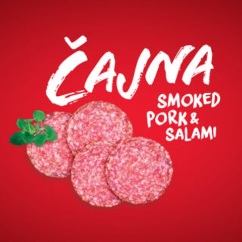 Cajna Smoked Pork and Beef Salami (Podravka) 1.0 Lbs - Parthenon Foods