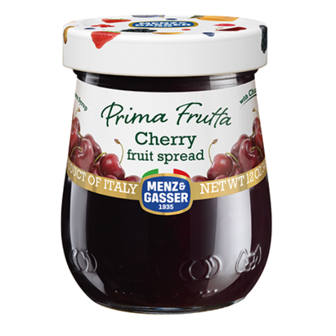 Cherry Fruit Spread, Prima Frutta (Menz & Gasser) 12 oz - Parthenon Foods