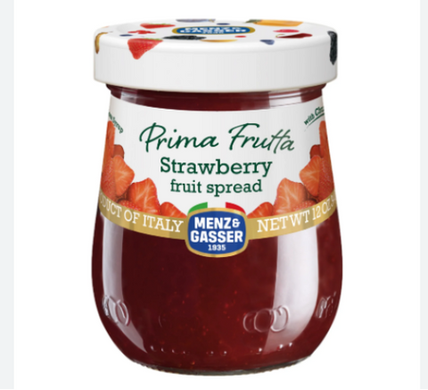 Strawberry Fruit Spread, Prima Frutta (Menz & Gasser) 12 oz