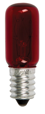 Light Bulb for Votive Lamp (candili) Electric-RED - Parthenon Foods