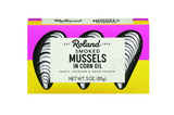 Smoked Mussels (Roland) 3 oz (85g) - Parthenon Foods