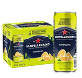 San Pellegrino Pompelmo 6 pack, 11.15 oz CANS - Parthenon Foods