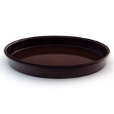 Round Enamel Pan - Shallow (32 cm), approx. 1 in. deep - Parthenon Foods