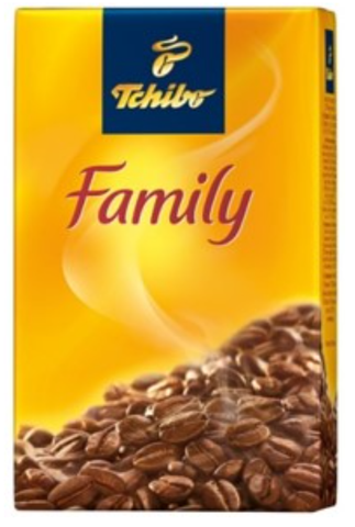 Tchibo Ground Coffee, FAMILY, 250g (8.8 oz) - Parthenon Foods