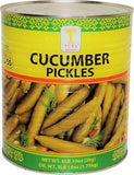 Cucumber Pickles, Size 46-55 (Tut's) 108 oz - Parthenon Foods