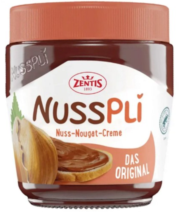 NOISU クリーム NussPli Nuss-Nougat Creme (Zentis) 14oz (400g) – Parthenon Foods