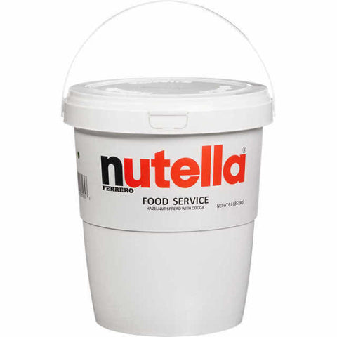 Nutella 3 kg (6.6 lb) Tub - Parthenon Foods