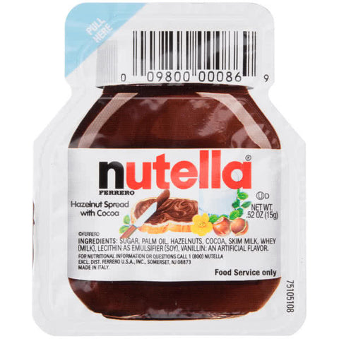 Nutella - Hazelnut Spread, 0.52 oz - Parthenon Foods