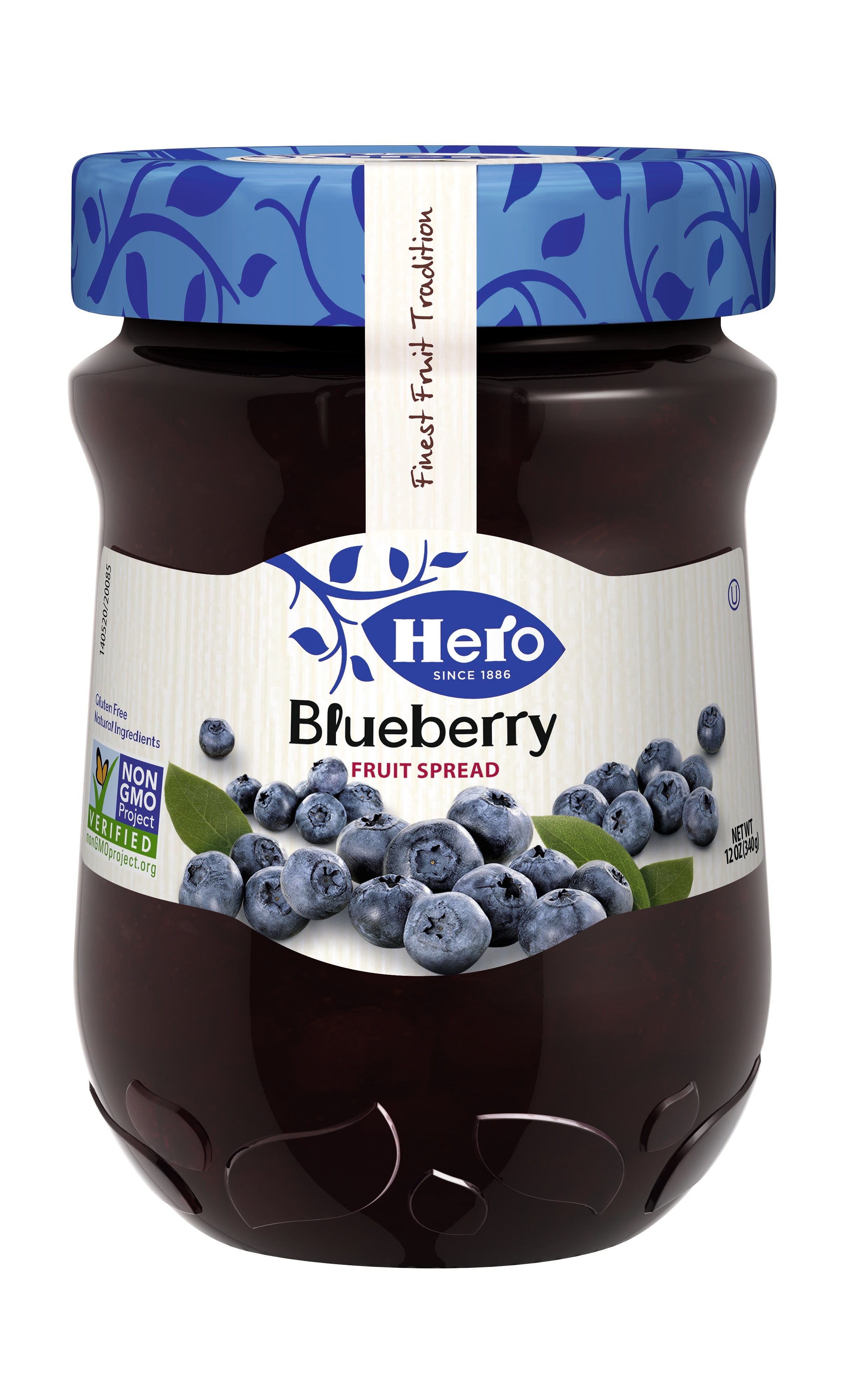 【blueberryjam】　万物創世龍　IGAS-jp000 Hero Blueberry Preserve, 12oz – Parthenon Foods