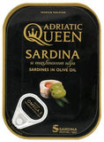 Adriatic Queen Sardines in Olive Oil, 105g - Parthenon Foods