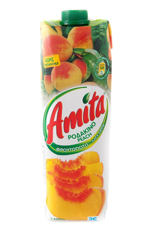 Peach Juice (amita) 1L - Parthenon Foods
