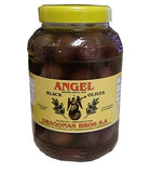 Greek Black Olives (Angel) 2 kg (4.4 lb) - Parthenon Foods
