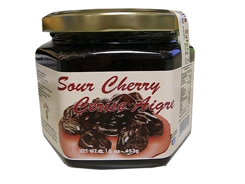 Sour Cherry Preserve (Angel) 16oz - Parthenon Foods