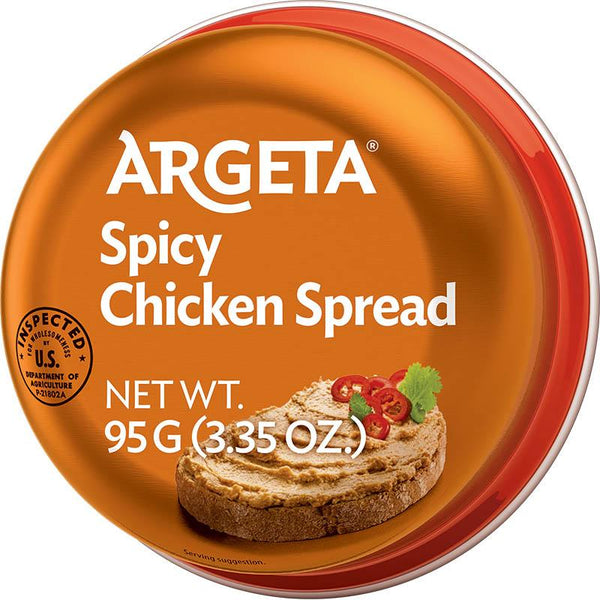 Chicken Pate, SPICY (Argeta) 95g Parthenon Foods