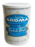 Turkish Style Ground Coffee (AROMA) (1 lb) 454g Can - Parthenon Foods