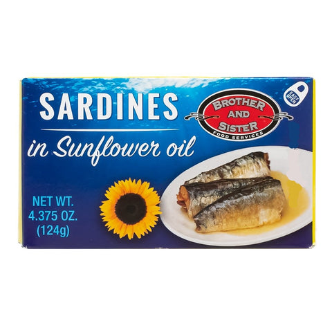 Sardines in Sunflower Oil (B&S) 125g - Parthenon Foods