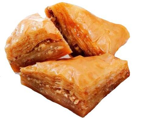 Deli Fresh Baklava with Walnuts, 2 triangles - Parthenon Foods