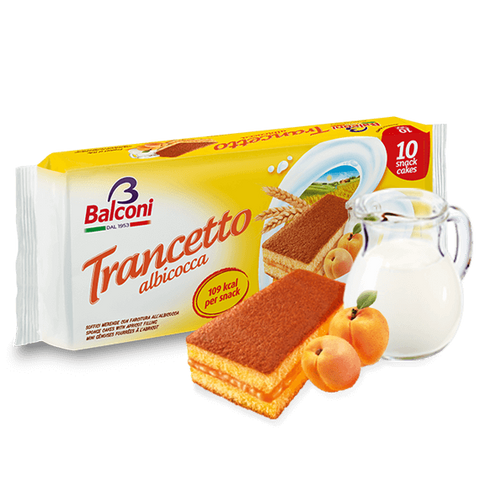 Trancetto Snack with Apricot Filling, 10pk 280g - Parthenon Foods