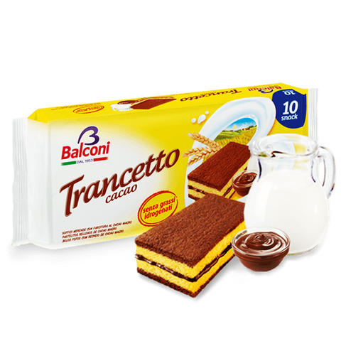 Trancetto Snack with Cocoa Filling, 10pk 280g - Parthenon Foods