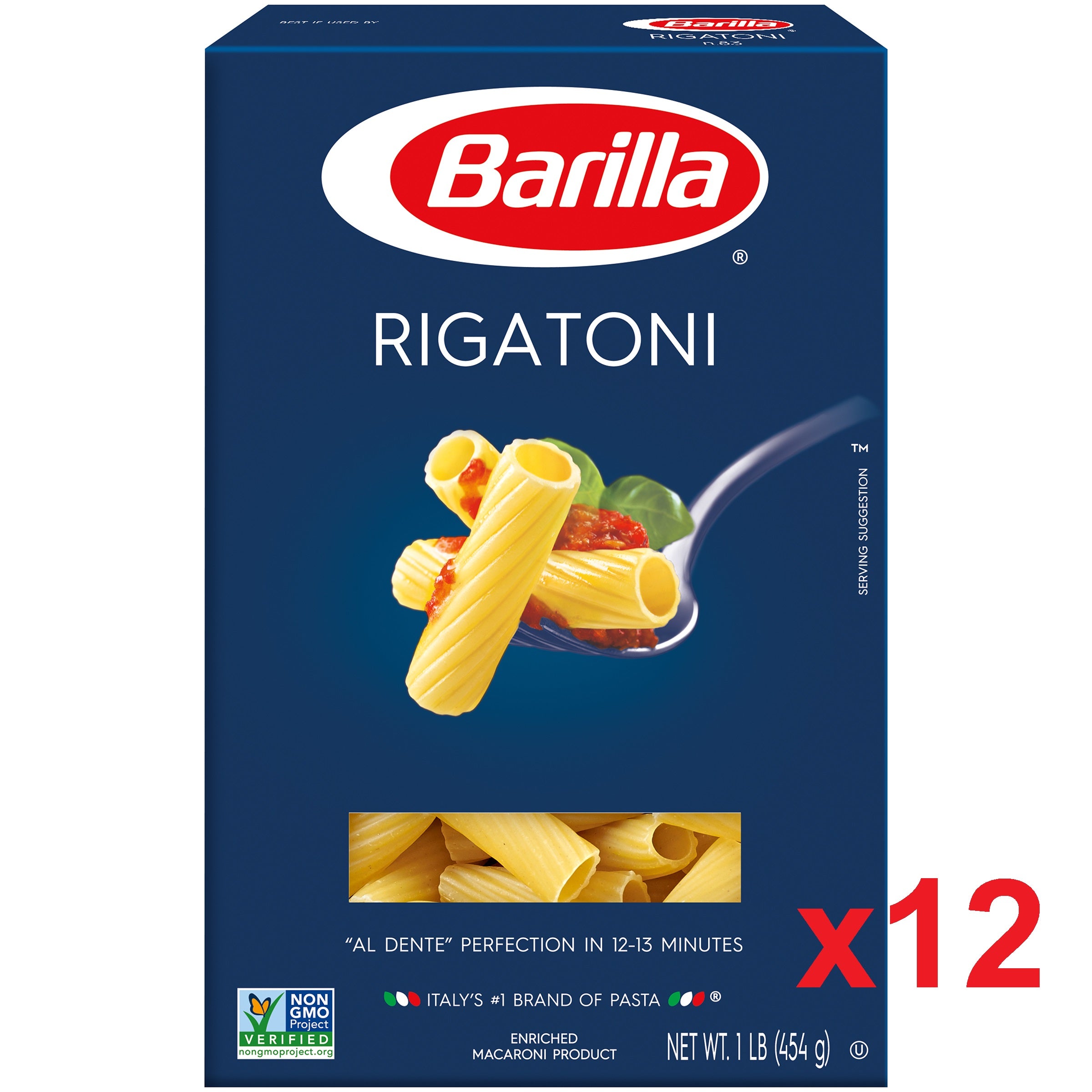Great Value Rigatoni Shells Rigatoni Pasta Box