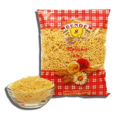 Alphabet Noodles (Bende) 7oz (200g) - Parthenon Foods