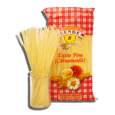 Extra Fine Egg Noodles (bende) 8oz (250g) - Parthenon Foods