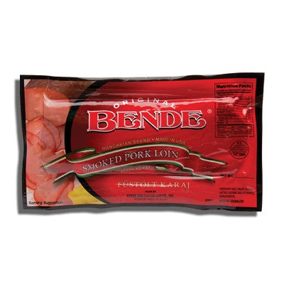 Smoked Boneless Pork Loin (Bende) approx 1.25lb - Parthenon Foods