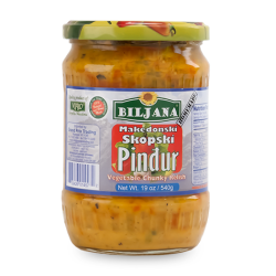 Pindur, Vegetable Chunky Relish (Biljana) 16.5 oz (470g) - Parthenon Foods