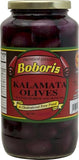 Kalamata Olives (Boboris) 16 oz - Parthenon Foods