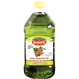 Pure Grapeseed Oil (Bonelli) (68 Fl OZ) 2 LITERS - Parthenon Foods