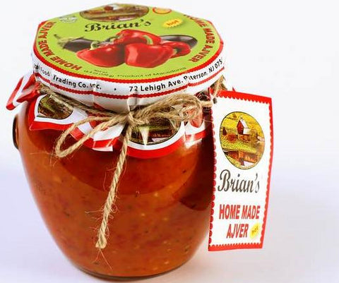 Brian's Home Made Ajver, Hot, 550g - Parthenon Foods