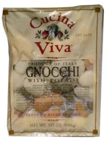 Potato Gnocchi Tricolor (CucinaViva) 17.5oz (496g) - Parthenon Foods