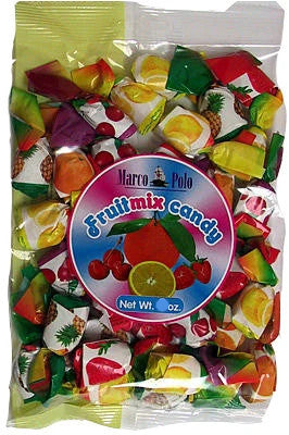 Fruit Mix Candy fruit filled (MP) 7oz - Parthenon Foods
