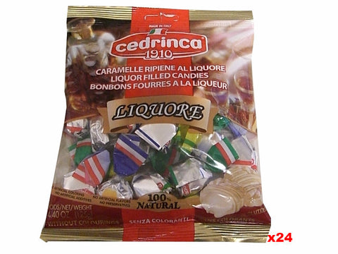 Liquor Filled Candies (cedrinca) CASE (24x125g) - Parthenon Foods