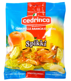 Spikki Orange & Lemon Hard Candies (Cedrinca) 5.25 oz (150 g) - Parthenon Foods