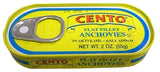 Anchovies in Olive Oil, Flat Fillet (Cento) 2 oz (55g) - Parthenon Foods