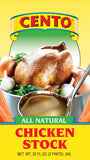 Chicken Stock (Cento) 32 oz - Parthenon Foods