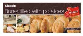 Classic Burek with Potatoes, 600g - Parthenon Foods