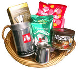 Coffee Gift Basket 6pc - Parthenon Foods
