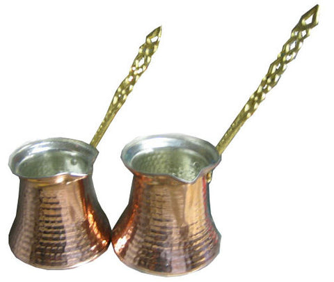 Copper Coffee Pot (Small) #3 - Parthenon Foods
