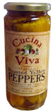 Roasted Yellow Peppers (CucinaViva) 15.9 oz - Parthenon Foods