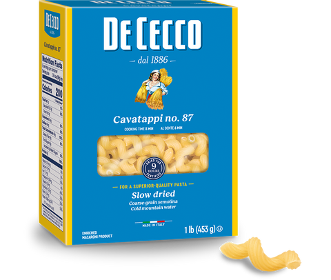Cavatappi Pasta #87 (DE CECCO) 1 lb (453 g) - Parthenon Foods