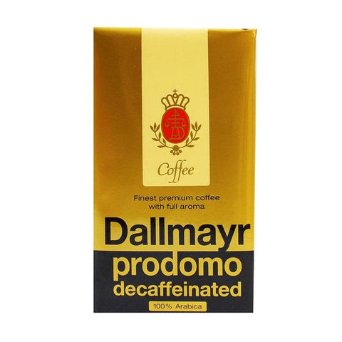 Dallmayr Prodomo DECAFFEINATED Coffee, 500g - Parthenon Foods